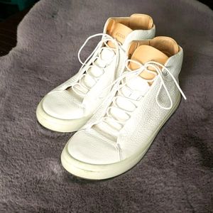 Ecco high top leather athletic shoes
